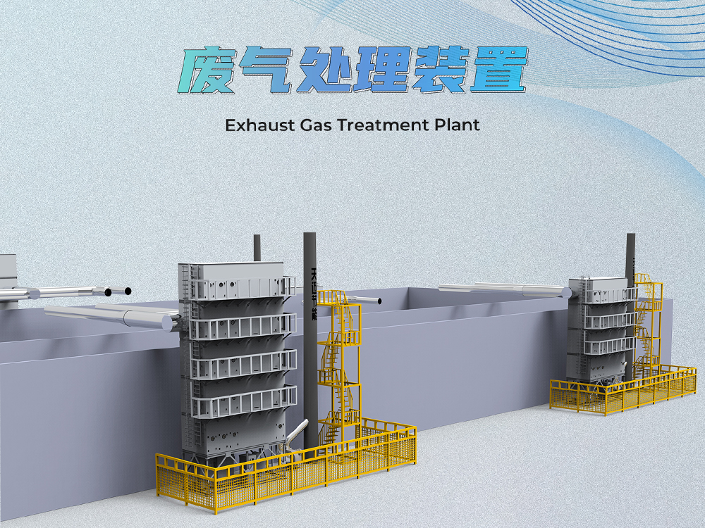 天迈设备：废气处理设备原理动画